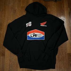 New! Honda JT Racing USA Pullover Hoodie Sz.Large Motocross Cycle 95 Team HRC